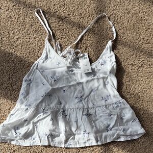 NWT Hollister Floral Tank Top
